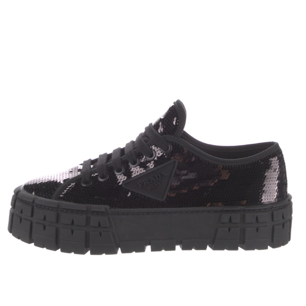 Prada Grosgrain Trim Sneakers Size 40